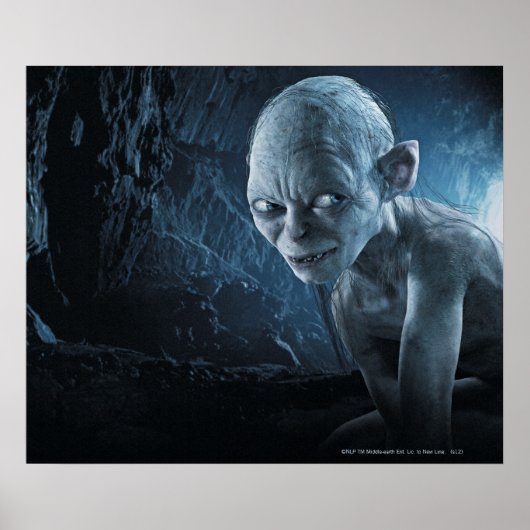 GOLLUM™ in Höhle Poster (Vorne)