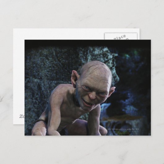 GOLLUM™ mit Lächeln Postkarte (Vorne/Hinten)