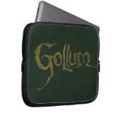 GOLLUM™ Name - Texturiert Laptopschutzhülle (Vorne Rechts)