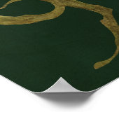 GOLLUM™ Name - Texturiert Poster (Ecke)