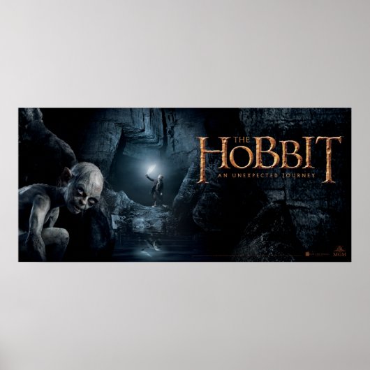 GOLLUM™ und BILBO BAGGINS™ Poster (Vorne)