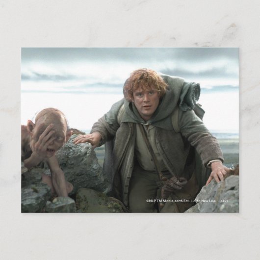 GOLLUM™ und Samwise Postkarte (Vorderseite)