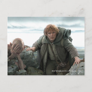 GOLLUM™ und Samwise Postkarte