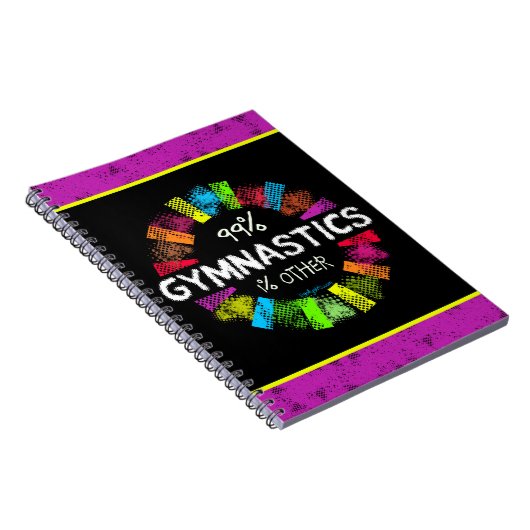 Golly Mädchen: 99 Prozent Gymnastik-1 Prozent Notizblock (Rechte Seite)