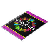 Golly Mädchen: 99 Prozent Gymnastik-1 Prozent Notizblock (Linke Seite)