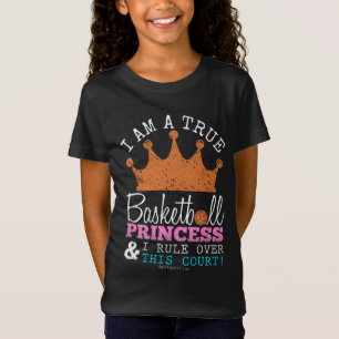 Golly Mädchen: Basketball-Prinzessin Rule This T-Shirt