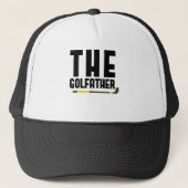 Golvater Funny Golf Lover Vater Gabe Golfer Truckerkappe (Vorderseite)