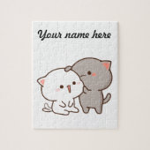 Goma Küssen Pfirsichpuzzle Puzzle (Vertikal)