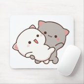 Goma Peach Loves Peach Mouse Pads Mousepad (Mit Mouse)