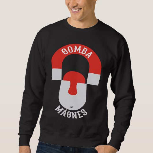 Gomba magnes  mushroom magnet sweatshirt (Vorderseite)