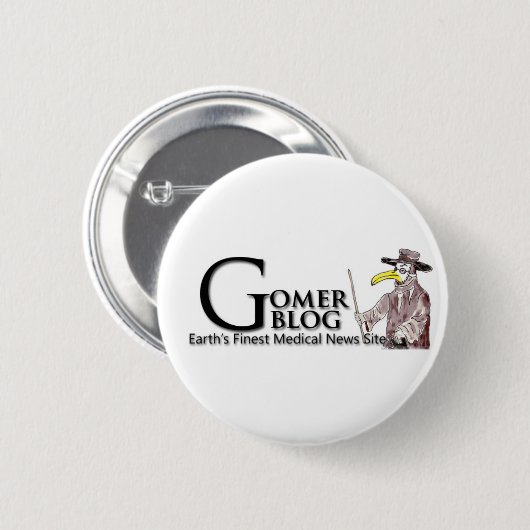 Gomerblog Knopf Button (Vorne & Hinten)