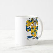 Gómez-Familienwappen Kaffeetasse (VorderseiteRechts)