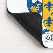 Gómez-Familienwappen Mousepad (Ecke)