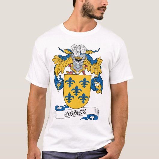 Gómez-Familienwappen T-Shirt (Vorderseite)