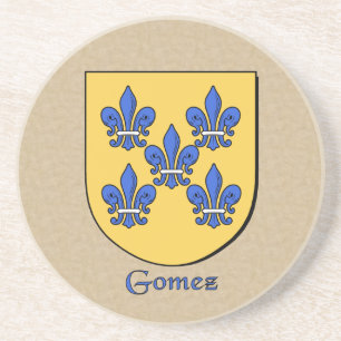 Gomez Heraldic Shield Untersetzer