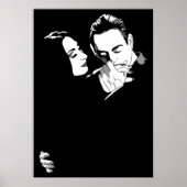 Gomez y Morticia Poster (Vorne)