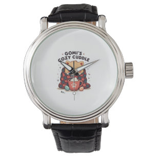 Gomis Cozy Cuddle Vintage Hunde-Decke Design Stör Armbanduhr
