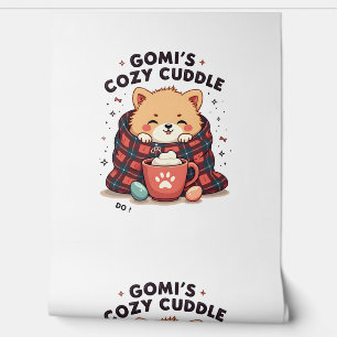 Gomis Cozy Cuddle Vintage Hunde-Decke Design Stör Tapete