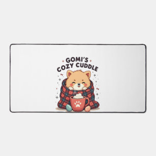 Gomis Cozy Cuddle Vintage Hundedecken-Design Nicht Schreibtischunterlage