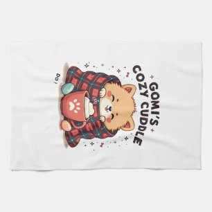 Gomis Cozy Cuddle Vintage Hundedecken-Design Störe Geschirrtuch
