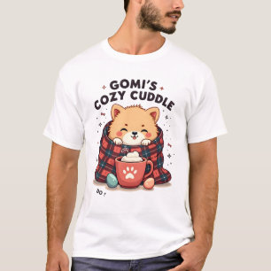 Gomis Cozy Cuddle Vintage Hundedecken-Design Störe T-Shirt