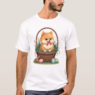 Gomis Osterchaos Vintage Süßer Osterhund Vektor  T-Shirt