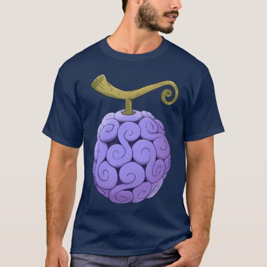 Gomu Gomu no Mi Geschenk T-Shirt (Vorderseite)