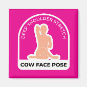 Gomukhasana Cow Face Pose • Deep Shoulder Stretch  Magnet (Vorne)