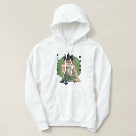 Gon Freecss Finsternis in mir Anime Hoodie (Design vorne)