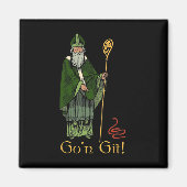 Gon Git Funny St Patricks Day Magnet (Vorne)