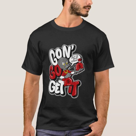 Gon' Go bringt es zum T-Shirt, hochgelaufenen OG-P T-Shirt (Vorderseite)