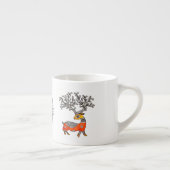 Gond-Volkskunstespresso-Tasse Espressotasse (Rechts)