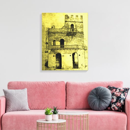 Gondar Leinwanddruck (Insitu (Wohnzimmer))