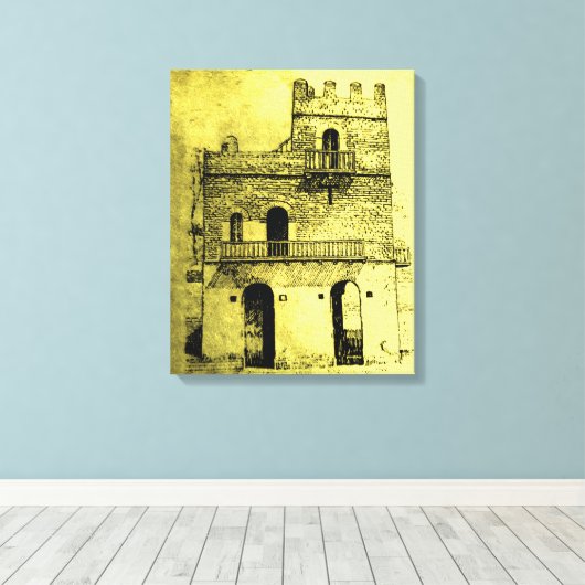 Gondar Leinwanddruck (Insitu (Holzboden))