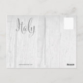 Gondel in Venedig, Italien Postkarte (Rückseite)