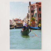 Gondel in Venedig, Italien Puzzle (Vertikal)