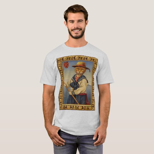 Gondel-Katze! T-Shirt (Vorne ganz)