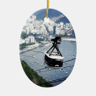 Gondel Keramikornament