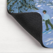 Gondel-österreichische Alpen 2004 Mousepad (Ecke)