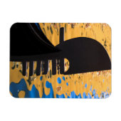 Gondel und Wasserarme, Italien Magnet (Horizontal)