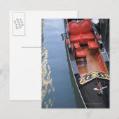 Gondel Venedig Italien Postkarte (Vorne/Hinten)