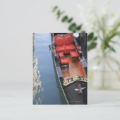 Gondel Venedig Italien Postkarte (Stehend Vorderseite)