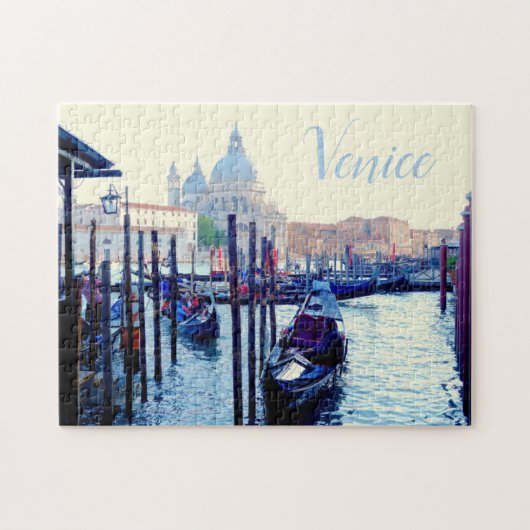 Gondelbahn Venedig, Venedig Italien Puzzle (Horizontal)