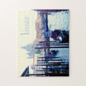 Gondelbahn Venedig, Venedig Italien Puzzle (Vertikal)