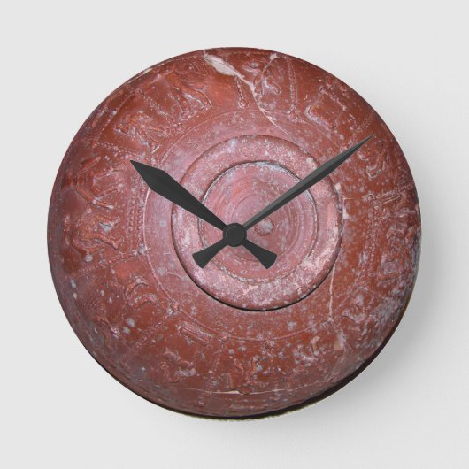 Gondelbecher, c.150 v. Chr. (Töpferei) Runde Wanduhr (Vorderseite)