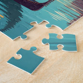 Gondelfahrt in Venedig mit historischen Gebäuden Puzzle (Seite)