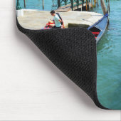 Gondelfahrt in Venedig Mousepad (Ecke)