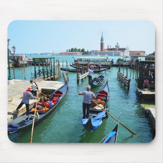 Gondelfahrt in Venedig Mousepad (Vorne)