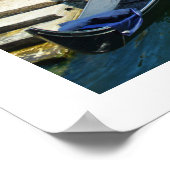 Gondelfahrt in Venedig Poster (Ecke)