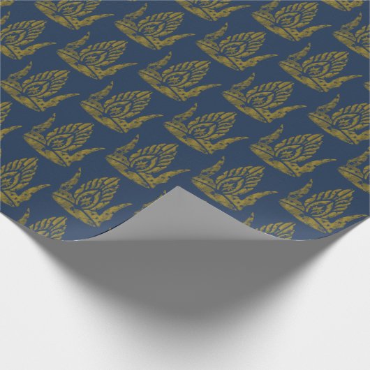 Gondelkrone Geschenkpapier (Ecke)